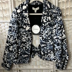 Cameo Carry On Oil Print Bomber Jacket NWT S/S